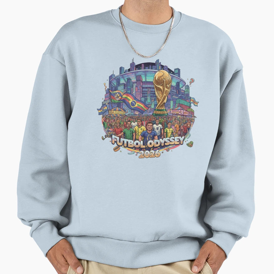 Futbol Odyssey 2026 Sweatshirt - Minimalist Print Men Women - T-Shirt, Sweatshirt, Hoodie