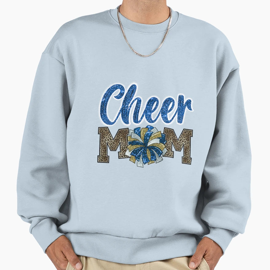 Cheer Mom Pompom Sweatshirt - Streetwear Style Unisex - T-Shirt, Sweatshirt, Hoodie