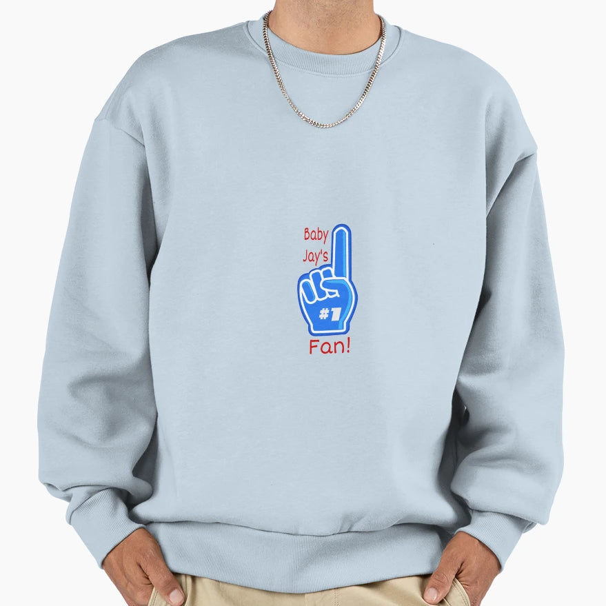 Jays 1 Fan Sweatshirt - Casual Everyday Wear Unisex - T-Shirt, Sweatshirt, Hoodie