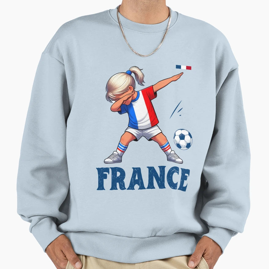 French Soccer Sweatshirt - Novelty Apparel Unisex - T-Shirt, Sweatshirt, Hoodie