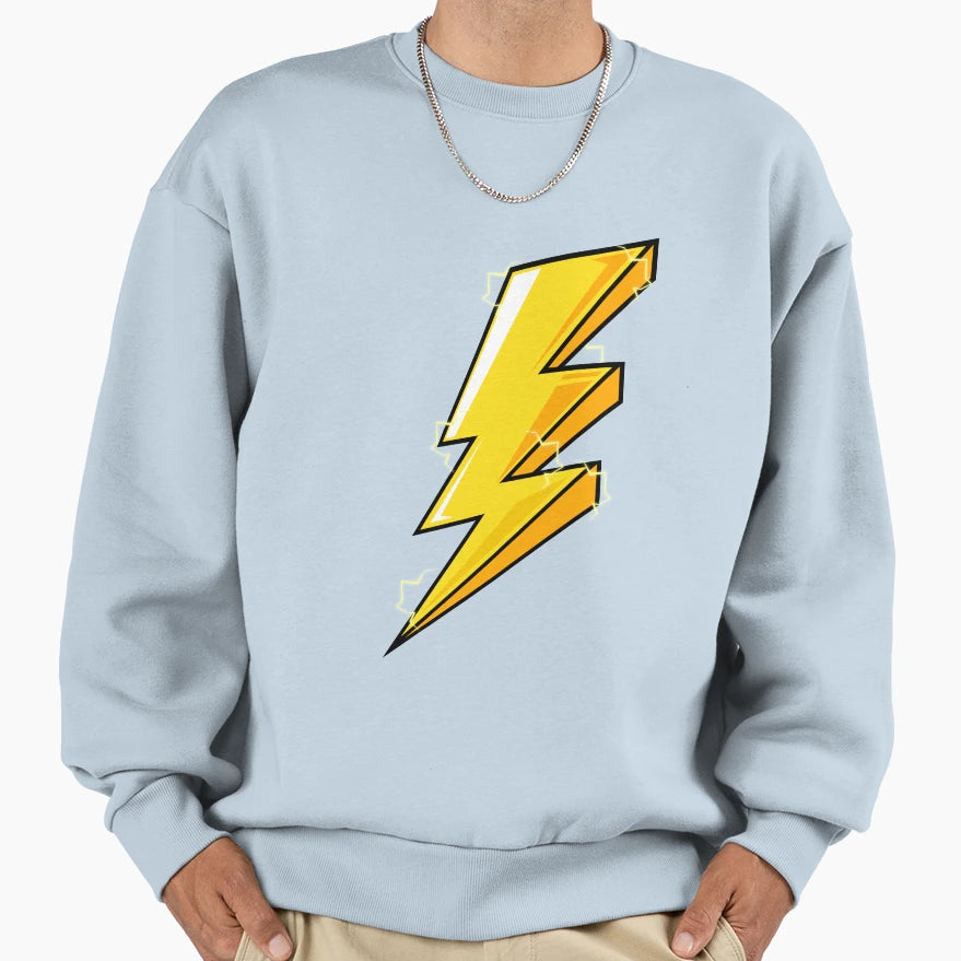 Lightning Storm Storm Thunder Sweatshirt - Fun Novelty Design for Adults - T-Shirt, Sweatshirt, Hoodie