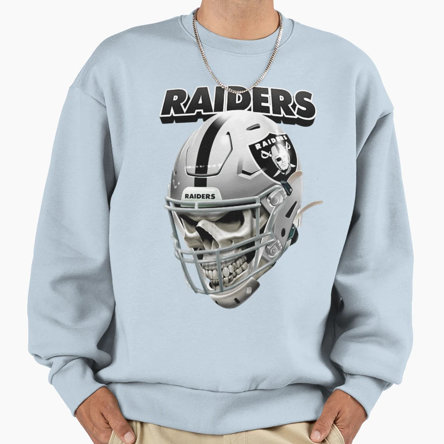 Raiders Helmet Stilldark 64 Sweatshirt - Novelty Apparel Men Women - T-Shirt, Sweatshirt, Hoodie