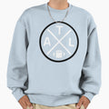Atlanta Football Emblem Atl Sweatshirt - Aesthetic Graphic Unisex - T-Shirt, Sweatshirt, Hoodie