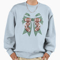 Football Bow Sports Enthusiasts Sweatshirt - Minimalist Print for Adults - T-Shirt, Sweatshirt, Hoodie