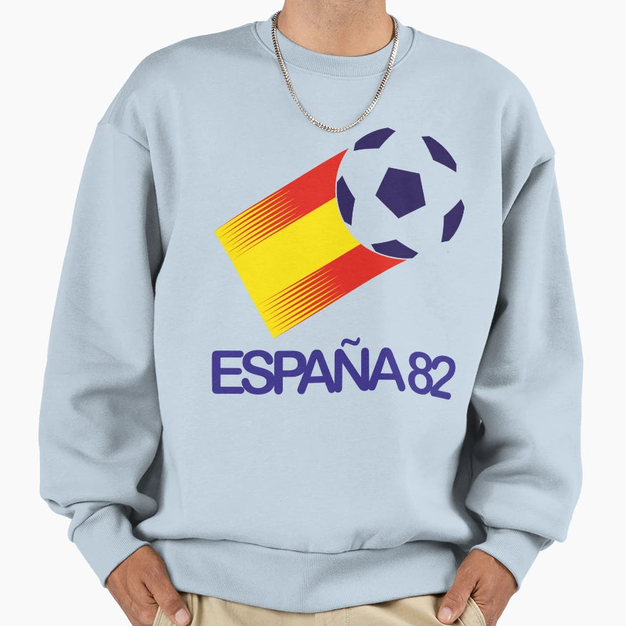 Spain 1982 World Cup Espana Sweatshirt - Fun Novelty Design Men Women - T-Shirt, Sweatshirt, Hoodie