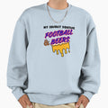 Buffalo Bills My Sunday Routine Sweatshirt - Graphic Print Men Women - T-Shirt, Sweatshirt, Hoodie