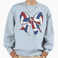 Volleyball Bow Sweatshirt - Fun Novelty Design Unisex - T-Shirt, Sweatshirt, Hoodie