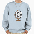 Football Globe Sweatshirt - Custom Art Print for Adults - T-Shirt, Sweatshirt, Hoodie