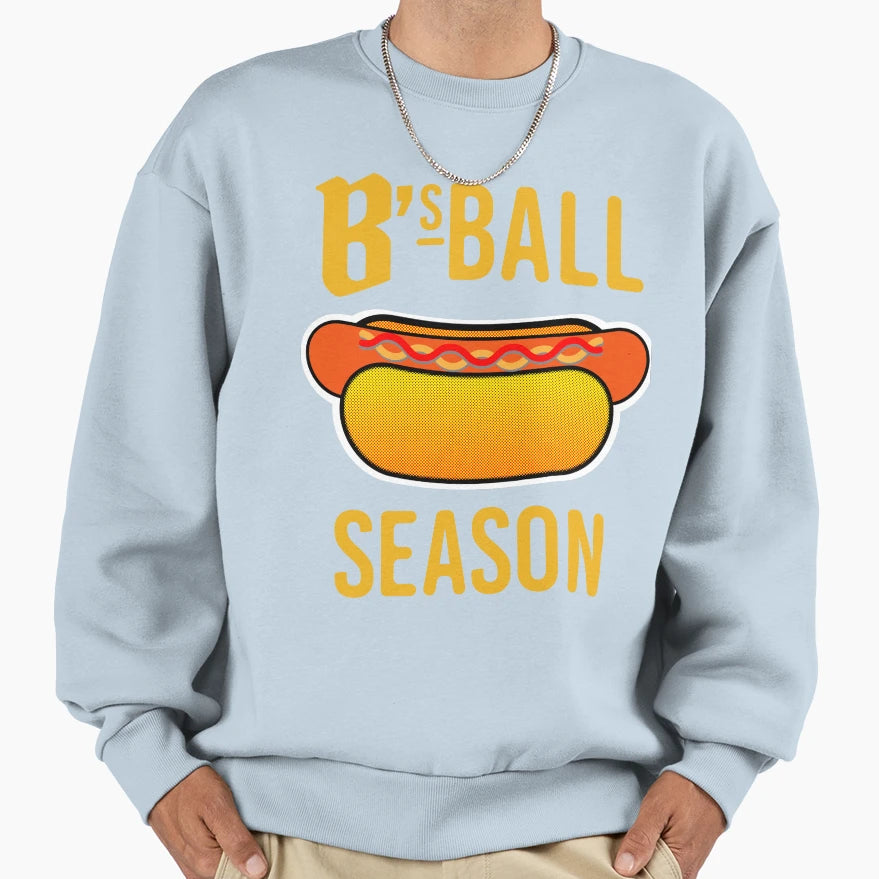 Oakland Bs Ball Season Hotlink Bay T-Shirt - Streetwear Style for Adults - T-Shirt, Sweatshirt, Hoodie