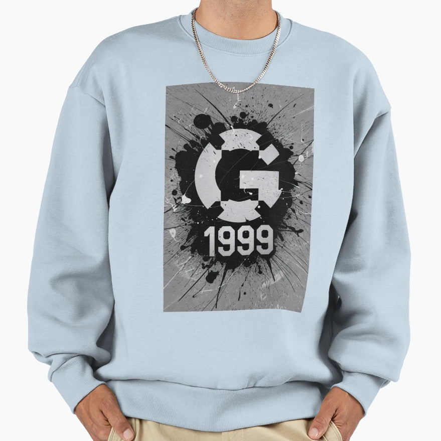 Warframe Logo 1999 Sweatshirt - Casual Everyday Wear for Adults - T-Shirt, Sweatshirt, Hoodie