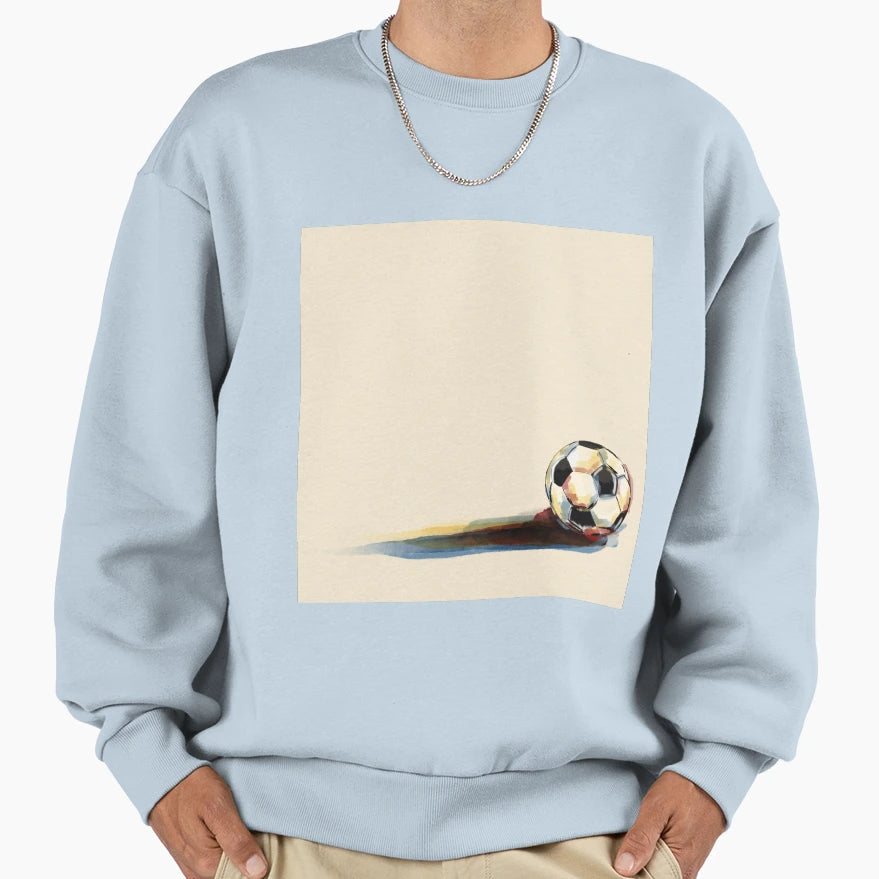 Soccer Season Sweatshirt - Aesthetic Graphic Men Women - T-Shirt, Sweatshirt, Hoodie