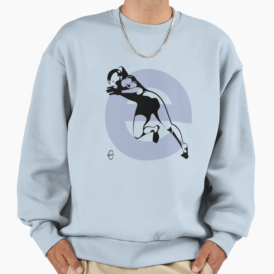 Eros Runner Sweatshirt - Unique Graphic Men Women - T-Shirt, Sweatshirt, Hoodie