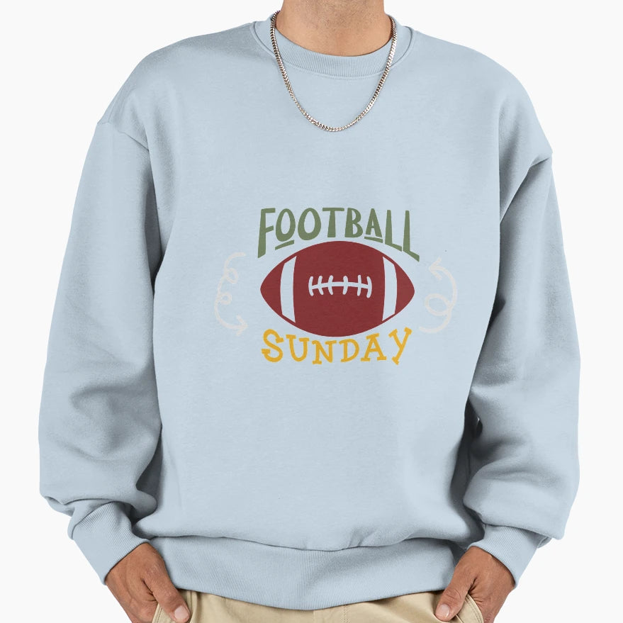 Football Sunday Sweatshirt - Custom Art Print for Adults - T-Shirt, Sweatshirt, Hoodie
