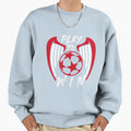 England Soccer Ball Flag Sweatshirt - Novelty Apparel for Adults - T-Shirt, Sweatshirt, Hoodie