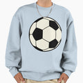 Soccer Ball Sweatshirt - Aesthetic Graphic for Adults - T-Shirt, Sweatshirt, Hoodie
