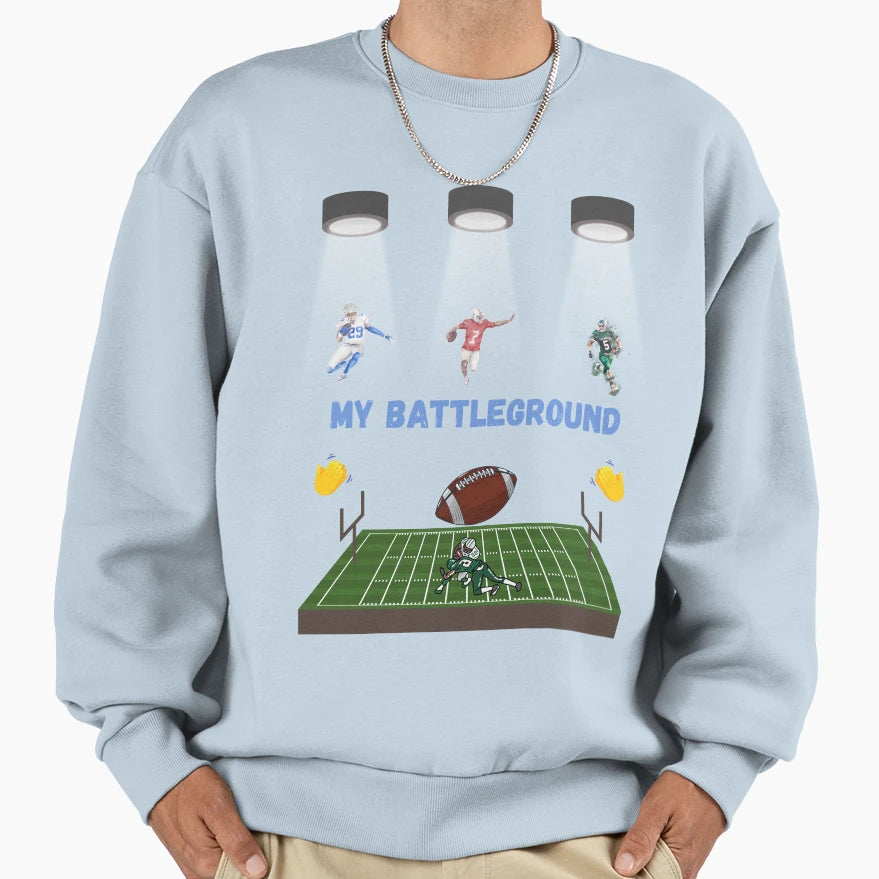 My Battleground Great Gifts Sweatshirt - Trendy Graphic for Adults - T-Shirt, Sweatshirt, Hoodie