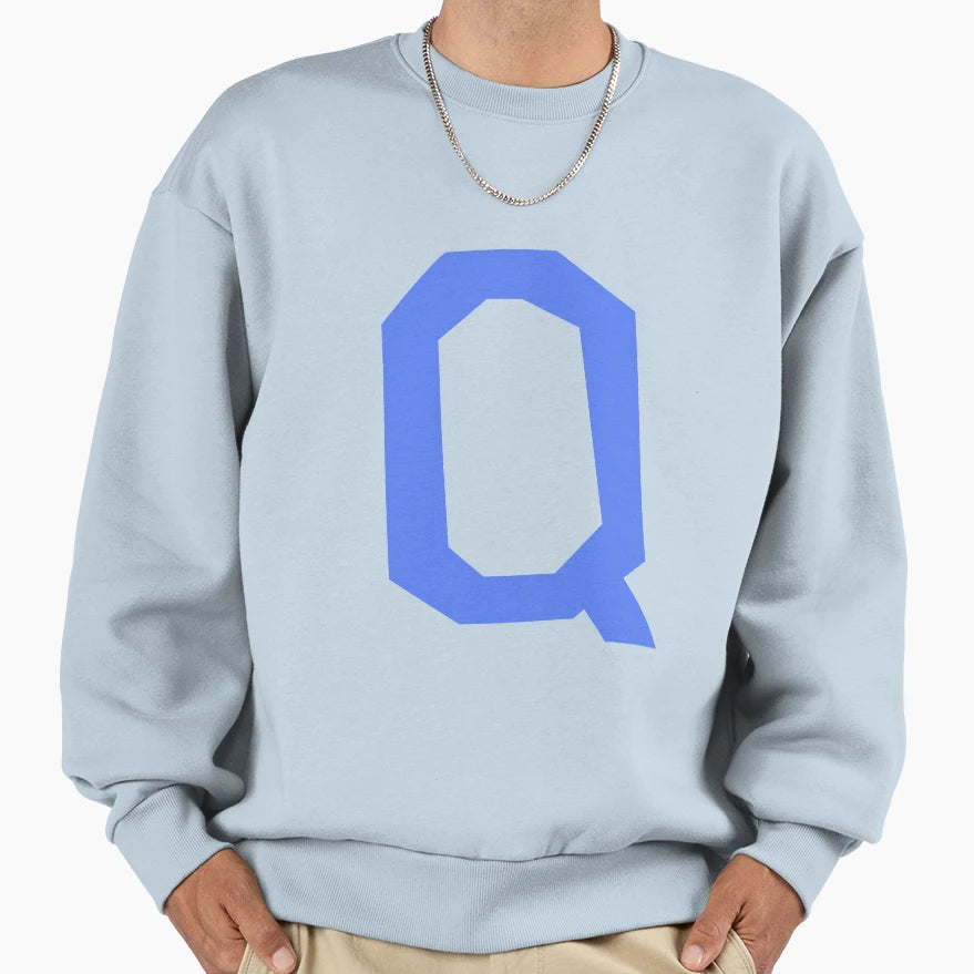 Copy Alphabetical Q Sweatshirt - Fun Novelty Design Unisex - T-Shirt, Sweatshirt, Hoodie