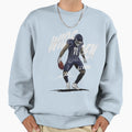 J Brown Wide Open Sweatshirt - Casual Everyday Wear Men Women - T-Shirt, Sweatshirt, Hoodie