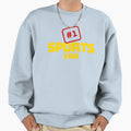 1 Sports Fan Yellow Sweatshirt - Aesthetic Graphic Men Women - T-Shirt, Sweatshirt, Hoodie