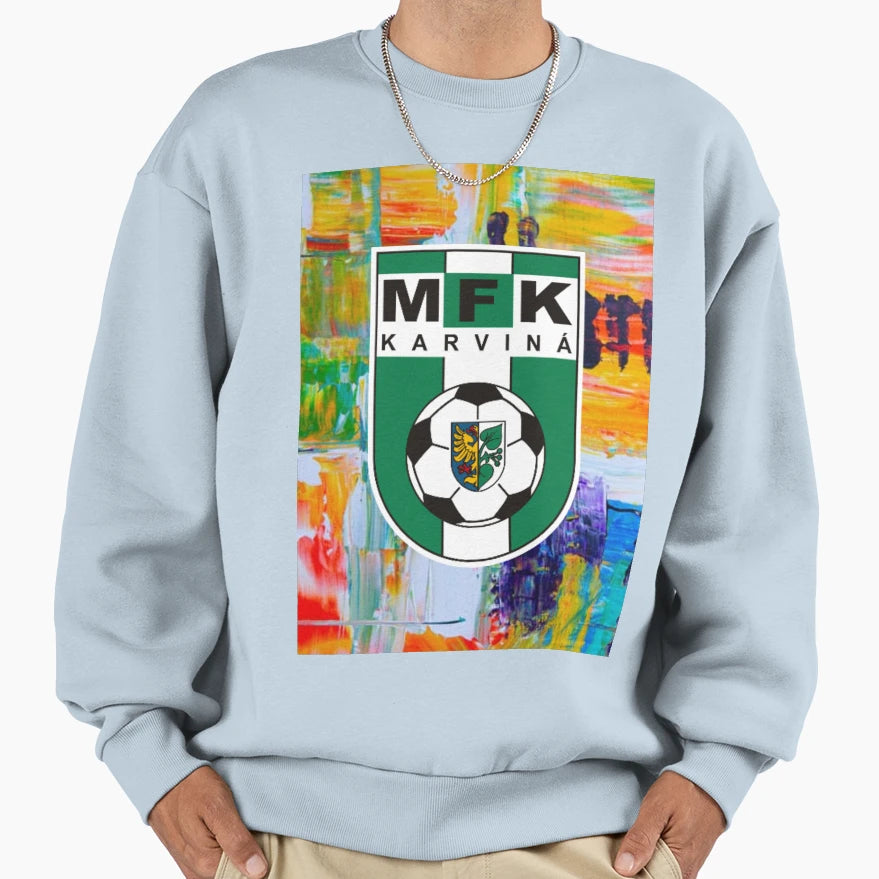 Mfk Karvina Sweatshirt - Trendy Graphic for Adults - T-Shirt, Sweatshirt, Hoodie