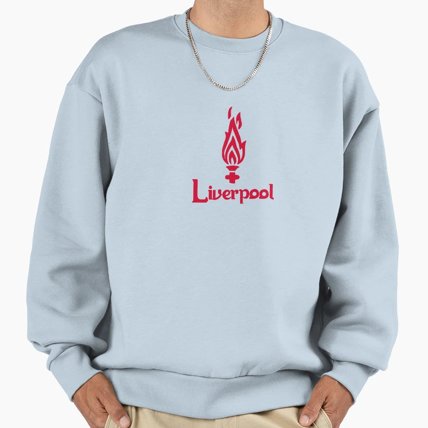 Liverpool Fans Sweatshirt - Minimalist Print Unisex - T-Shirt, Sweatshirt, Hoodie