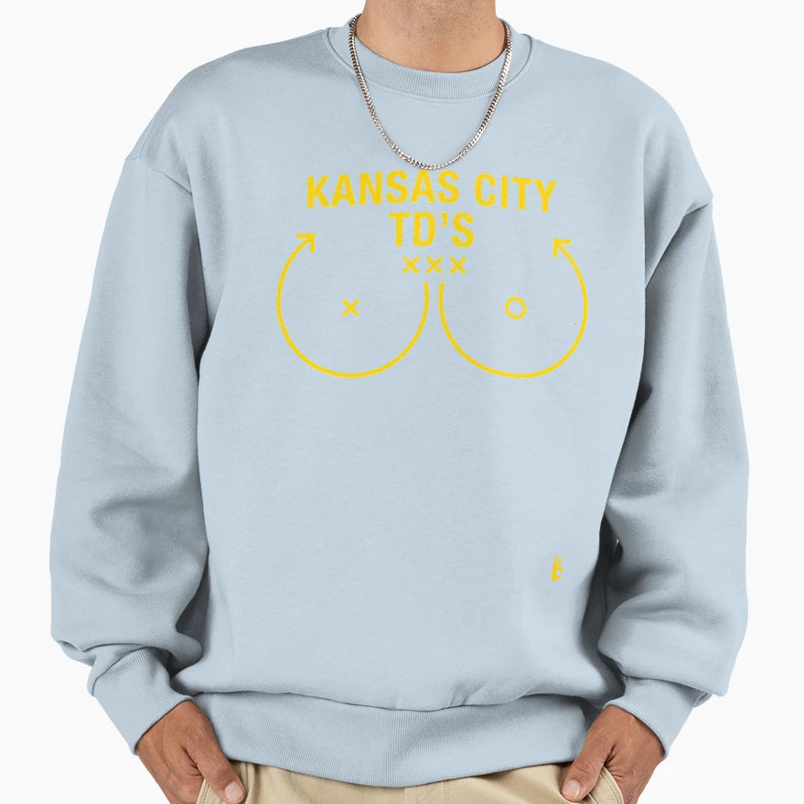 Funny Kc Touchdown Sweatshirt - Casual Everyday Wear Men Women - T-Shirt, Sweatshirt, Hoodie