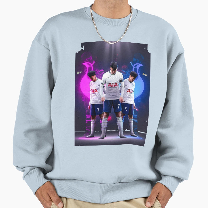 Son Heung Min Goal Celebration Sweatshirt - Unique Graphic for Adults - T-Shirt, Sweatshirt, Hoodie