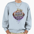 Crowned Football Sweatshirt - Novelty Apparel Men Women - T-Shirt, Sweatshirt, Hoodie