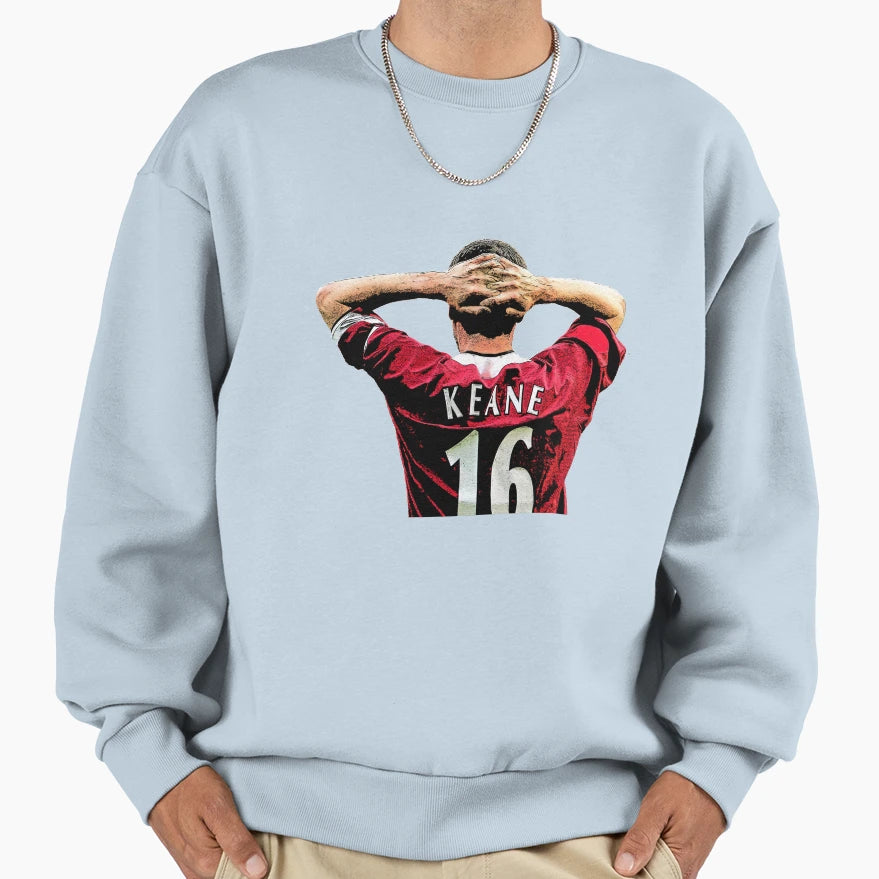 Roy Keane Keane Football T-Shirt - Aesthetic Graphic Men Women - T-Shirt, Sweatshirt, Hoodie