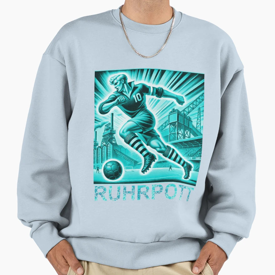 Ruhrpott Football Art Sweatshirt - Novelty Apparel Men Women - T-Shirt, Sweatshirt, Hoodie