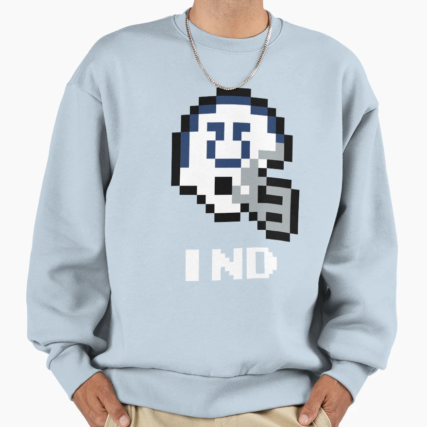 Indianapolis Colts Tecmo Super Sweatshirt - Aesthetic Graphic for Adults - T-Shirt, Sweatshirt, Hoodie