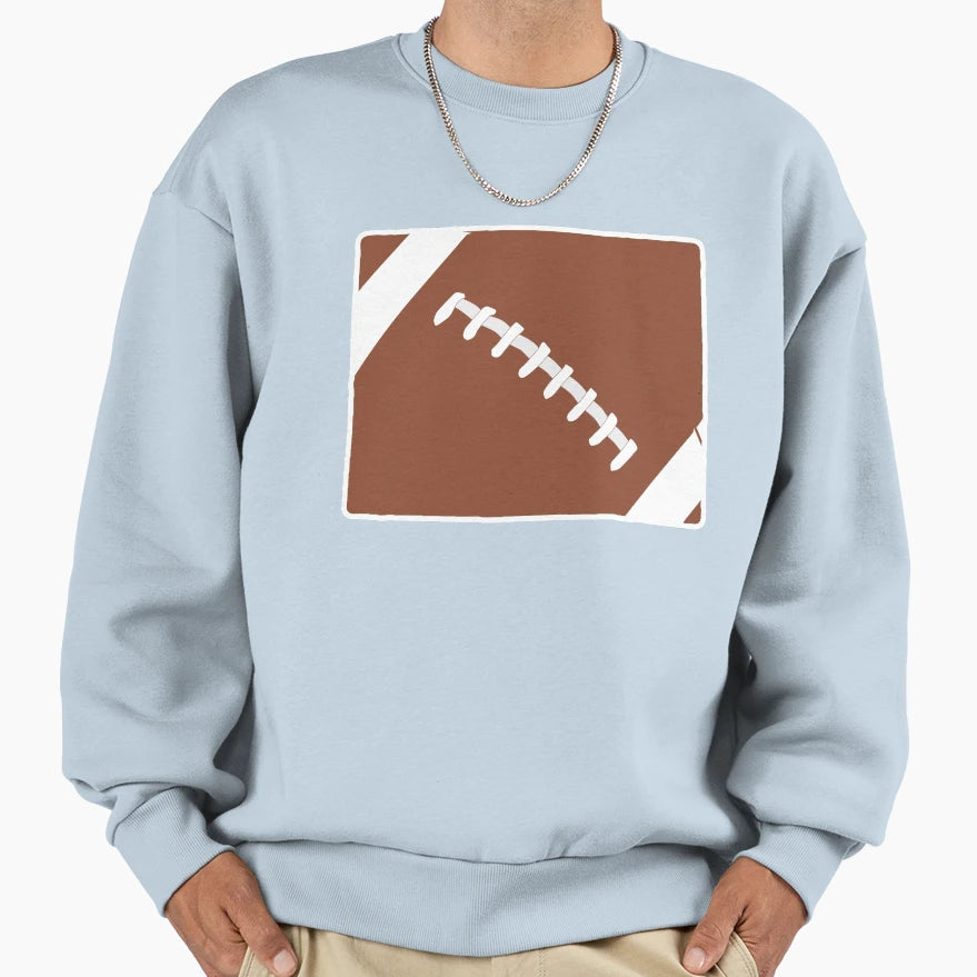 Football Wyoming Fun Football Sweatshirt - Fun Novelty Design Men Women - T-Shirt, Sweatshirt, Hoodie