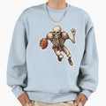Skeleton Football Player Skeleton Sweatshirt - Trendy Graphic Men Women - T-Shirt, Sweatshirt, Hoodie