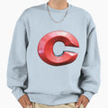 Alphabet C Colorful Sweatshirt - Streetwear Style Unisex - T-Shirt, Sweatshirt, Hoodie