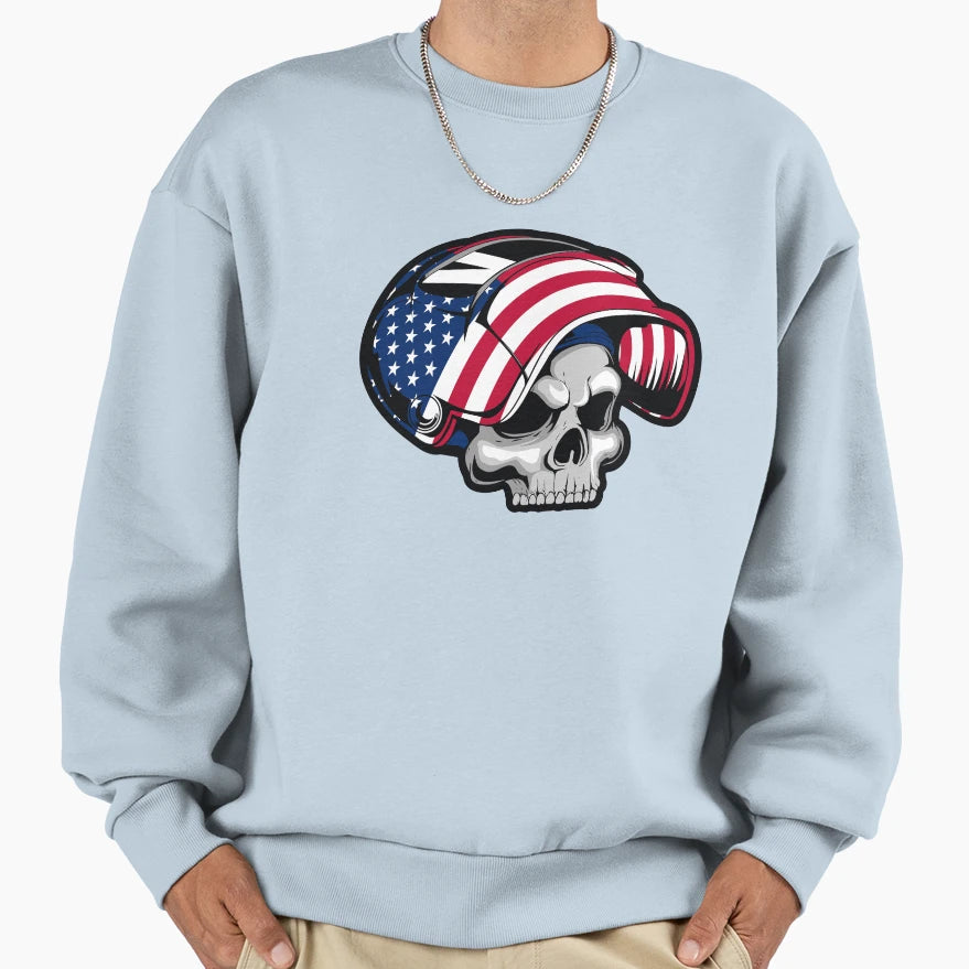 Welder Skull Sweatshirt - Graphic Print Unisex - T-Shirt, Sweatshirt, Hoodie
