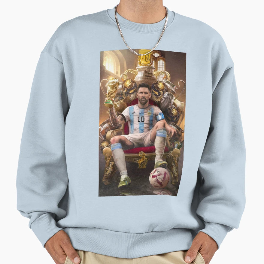 Lionel Messi Sweatshirt - Aesthetic Graphic Unisex - T-Shirt, Sweatshirt, Hoodie