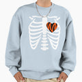 Tiger Heart Sweatshirt - Trendy Graphic for Adults - T-Shirt, Sweatshirt, Hoodie