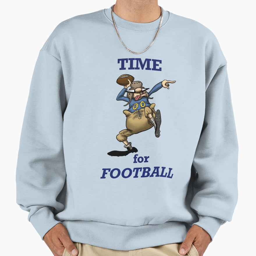 Spectickles Time Football Sweatshirt - Streetwear Style for Adults - T-Shirt, Sweatshirt, Hoodie
