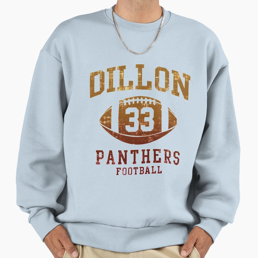 Dillon Panthers Football Sweatshirt - Unique Graphic Unisex - T-Shirt, Sweatshirt, Hoodie
