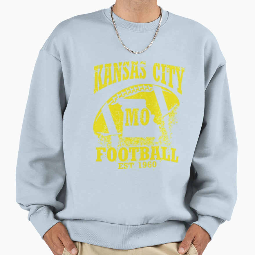 Art Kansas City Chiefs Sweatshirt - Casual Everyday Wear Unisex - T-Shirt, Sweatshirt, Hoodie