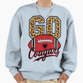 Go Cougars American Football Leopard Sweatshirt - Novelty Apparel Men Women - T-Shirt, Sweatshirt, Hoodie