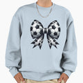 Soccer Ball Bow Stylish Sports Sweatshirt - Novelty Apparel Men Women - T-Shirt, Sweatshirt, Hoodie