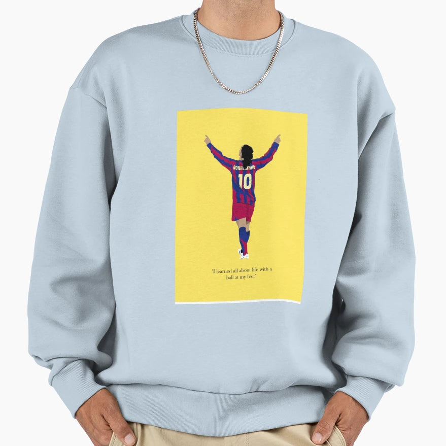 Brazilian Football Player From Sweatshirt - Streetwear Style for Adults - T-Shirt, Sweatshirt, Hoodie