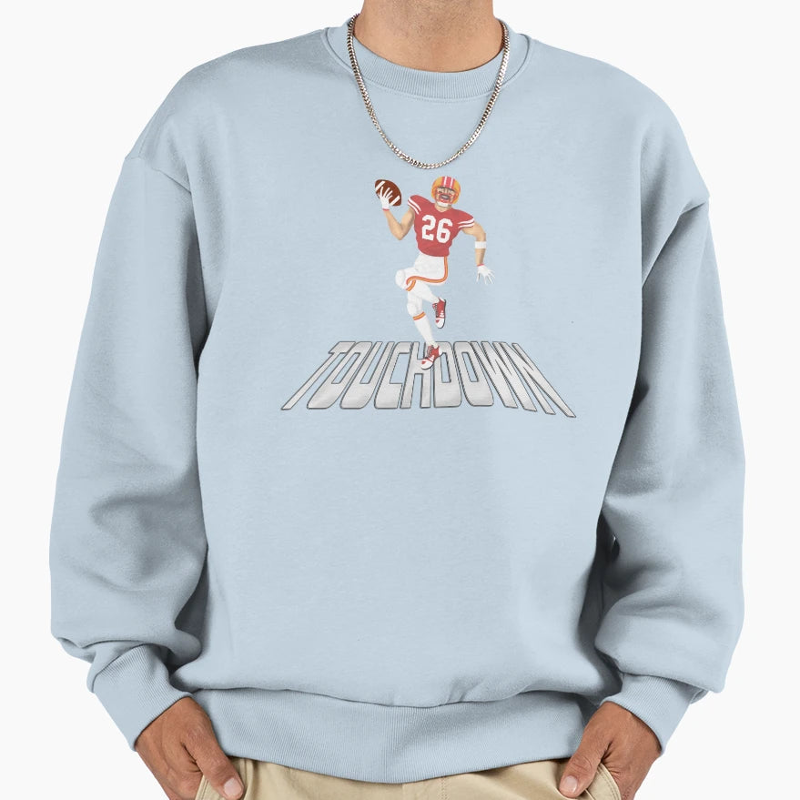 Touchdown Sweatshirt - Aesthetic Graphic for Adults - T-Shirt, Sweatshirt, Hoodie