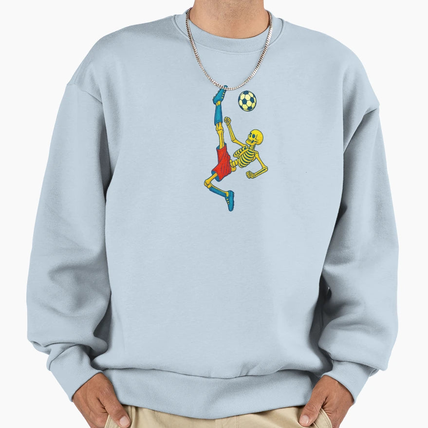 Halloween Soccer Sweatshirt - Casual Everyday Wear Unisex - T-Shirt, Sweatshirt, Hoodie