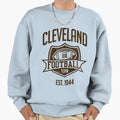 Cleveland Football Team Inspired Sweatshirt - Custom Art Print for Adults - T-Shirt, Sweatshirt, Hoodie