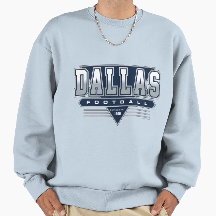 Art Dallas Cowboys Sweatshirt - Fun Novelty Design for Adults - T-Shirt, Sweatshirt, Hoodie