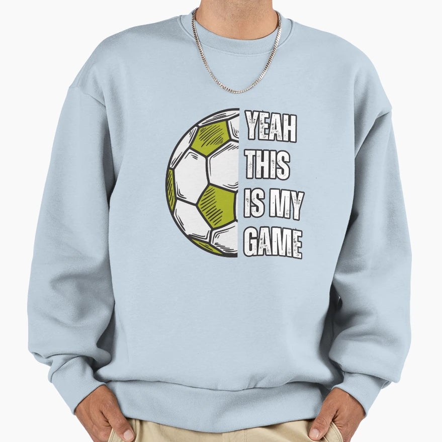 Football Game Soccer Player Lover Sweatshirt - Trendy Graphic for Adults - T-Shirt, Sweatshirt, Hoodie