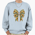 Sunflower Country Bow Rhinestone Sweatshirt - Novelty Apparel Unisex - T-Shirt, Sweatshirt, Hoodie