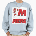 Mahomes Is Here Sweatshirt - Aesthetic Graphic Unisex - T-Shirt, Sweatshirt, Hoodie